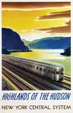 Leslie Ragan, New York Central System Highlands of the Hudson, 1947, poster