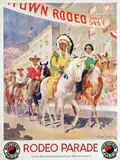 Edward V. Brewer, Nothern Pacific Rodeo Parade, poster