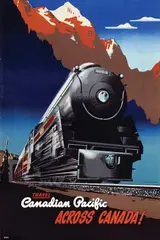 Peter M. Ewart, Travel Canadian Pacific Across Canada!, 1947, poster