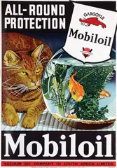 Ronald McLeod, Mobiloil All-round protection, poster