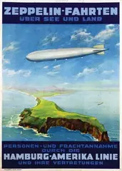 Theodore P. Etbauer, HAPAG Zeppelin-Fahrten, poster