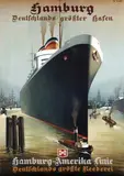 Theodore P. Etbauer, HAPAG Hamburg, poster