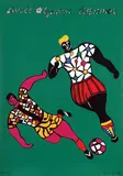 Musée Olympique Lausanne by Niki de Saint Phalle, 1994, poster, sold Dec 2010