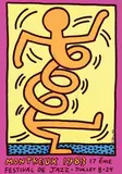 Keith Haring, Montreux Jazz Festival, 1983, offset lithograph