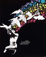 Jacques Richez, Give peace a chance, 1971, poster