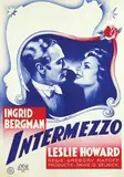 Dirk Meesters, Movie: Ingrid Bergman & Leslie Howard in "Intermezzo" (Intermezzo A Love Story), 1939, poster
