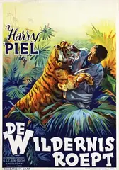 V.d. Broecke, Movie: Harry Piel in "De Wildernis roept", poster