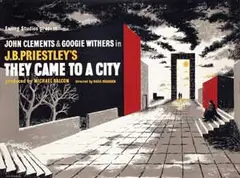 H. A. Rothholz, Movie: John Clements & Googie Withers in "They came to a city", 1944, poster