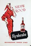 Emmerich M. Weninger, Rynbende Nieuw Rood Schiedam, poster