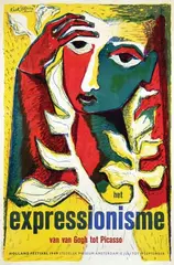 het expressionisme by Dick Elffers, 1949, poster, sold Dec 2010