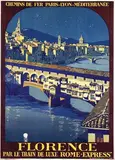 Roger Broders, Florence, 1921, poster