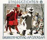 Alfred Ost, Stadsgezichten Drukkery-Kotting-Amsterdam