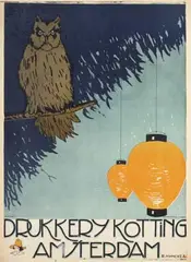 Raoul Hynckes, Drukkerij Kotting Amsterdam, poster