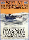 Ernst M. Eden, Steunt het Reddingwezen aan onze gevaarlijke kust, 1924, poster