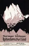 Noorwegen Spitsbergen Rotterdamsche Lloyd by Johannes A.R.F. van Kregten, poster, sold Dec 2010