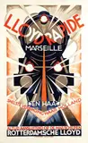 Machiel Wilmink, Lloyd Rapide Marseille Den Haag, Rotterdamsche Lloyd, 1927, poster