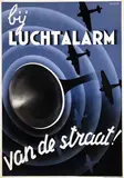 Meyson, bij Luchtalarm van de straat!, poster