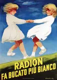 Victor Ruzo, Radion fa bucato più bianco, 1947, poster