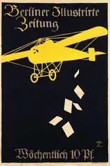 Berliner Illustrirte Zeitung by Ludwig Hohlwein, 1915, poster, sold Dec 2010