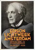 Walter, Edison Lichtweek Amsterdam, 1929, poster