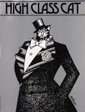 B. Kliban, High Class Cat, 1977, poster