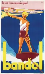 André Bermond, bandol, 1930, poster