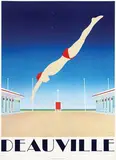 Deauville by (ps. Gérard Courbouleix) Razzia, poster, sold May 2010