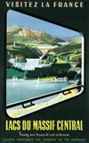 Jean Jacquelin, Lacs du Massif Central, 1954, poster