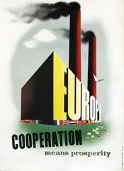 Louis Emmerik, Europe, 1950, poster