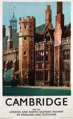 Fred Taylor, Cambridge, 1939, poster
