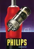 Inga G. Solbreck-Möller, Philips radiorör, 1946, poster