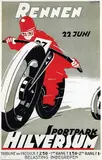 Sombeek, Rennen Sportpark Hilversum, 1938, poster