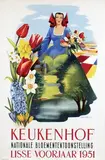 Guus Hens, Keukenhof Lisse, 1951, poster