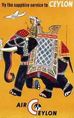Martin Kempers, Air Ceylon, poster