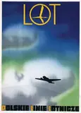 Wlodzimierz Zakrzewski, LOT, poster