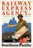 Maurice Lorand, Railway Express Agency Southern Pacific, poster