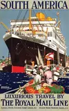 Kenneth Denton Shoesmith, The Royal Mail Line South America, poster
