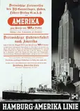 Theodore P. Etbauer, HAPAG Amerika, 1934, poster
