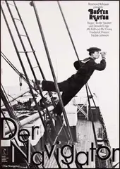 Hans Hillmann, Movie: Buster Keaton in "Der Navigator", poster