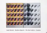 Caroline Johnston, The Tate Gallery-London Andy Warhol Marilyn Diptych, 1991, poster