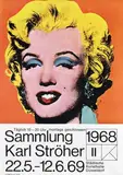 Andy Warhol, Sammlung Karl Ströher, 1968, poster