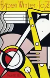 Roy Lichtenstein, Aspen Winter Jazz, 1967, poster