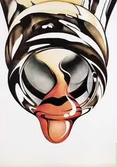 Michael English, Bottle, 1970, poster