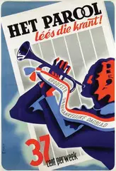 Zipper, Het Parool léés die krant!, poster