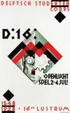 Theodoor van Erp, Delftsch Studenten Corps, 1928, poster