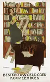 Piet van der Hem, Besteed uw geld goed, koop een boek, poster