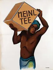 Otto Exinger, Meinl Tee, poster