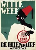Karl Hentchel, De Bijenkorf Witte Week, 1919, poster