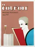 La Coupole by (ps. Gérard Courbouleix) Razzia, 1982, poster, sold May 2010