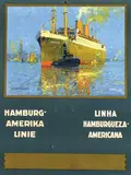 Reinhard Heinemann, Hamburg-Amerika Linie, poster